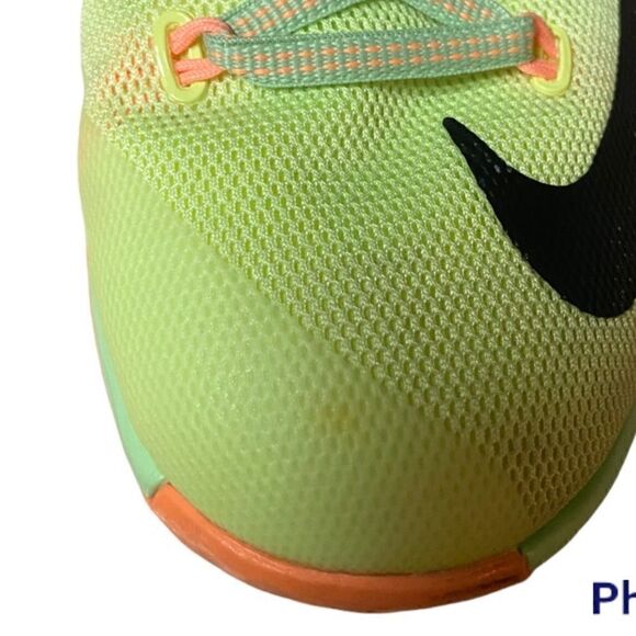 Nike KD VII 7 Easter Liquid Lime Viper Green Black Glow Shoes Sz 7Y - Picture 5 of 11